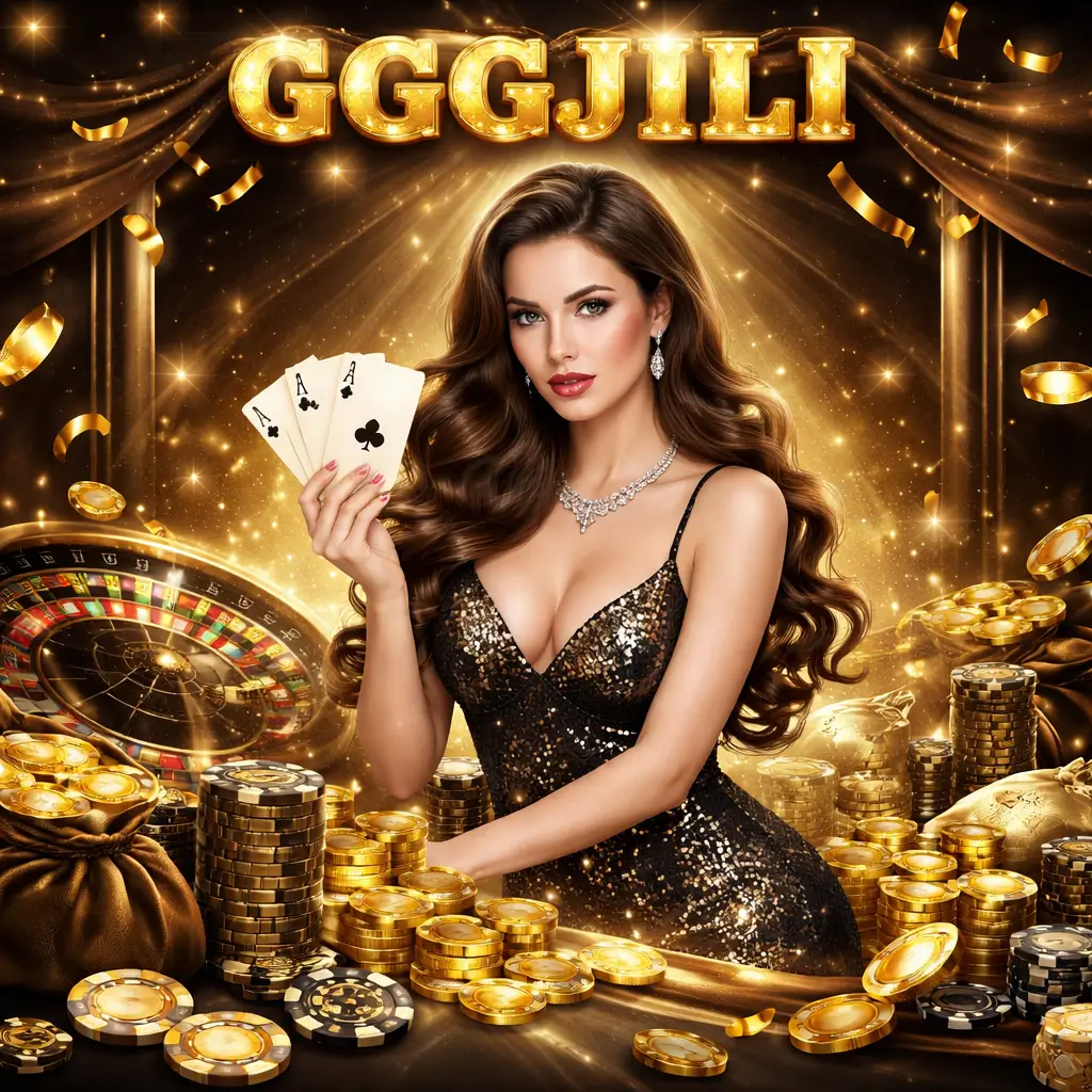 GGGJILI slot games display featuring Super Ace and popular casino titles